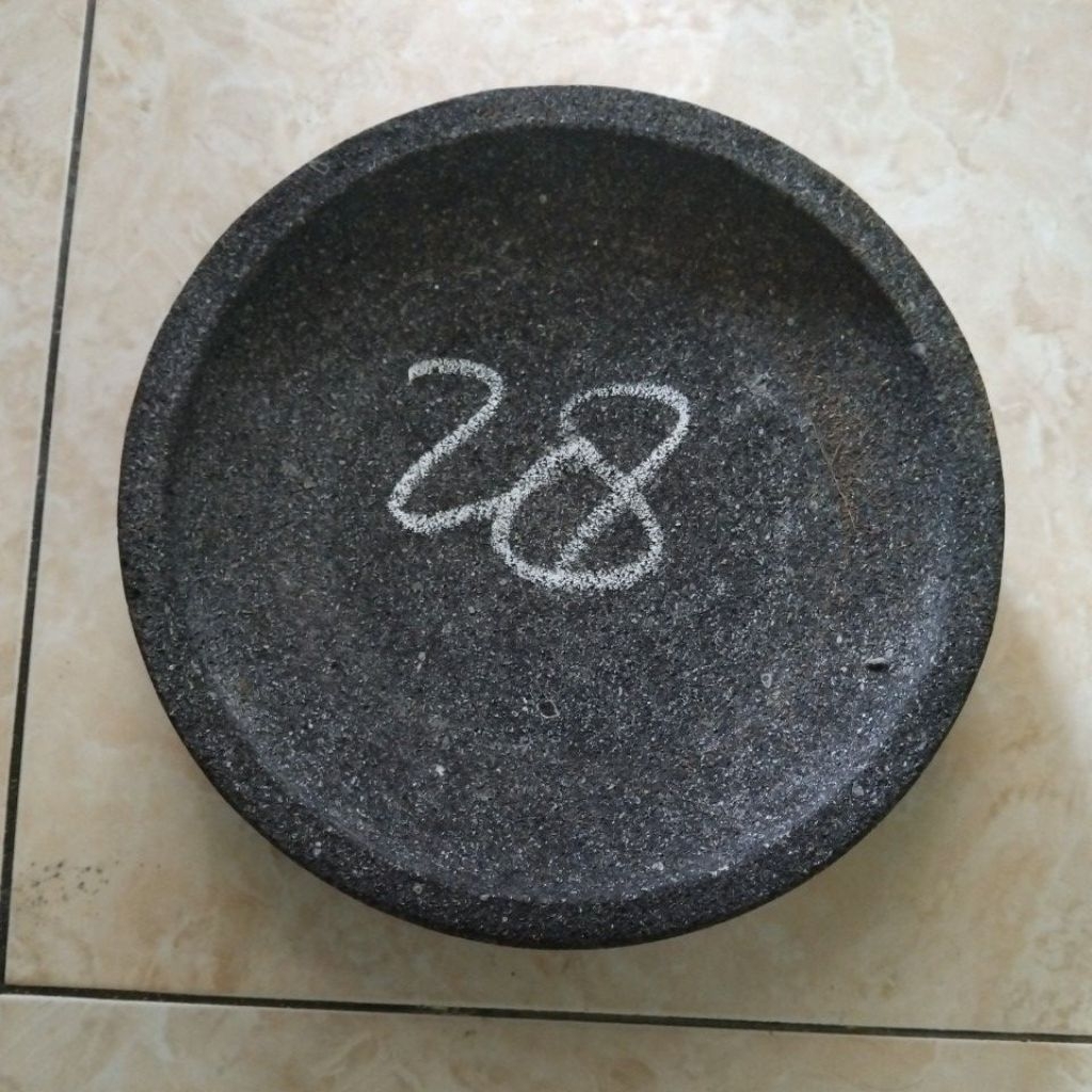 Cobek Batu Asli dari Muntilan