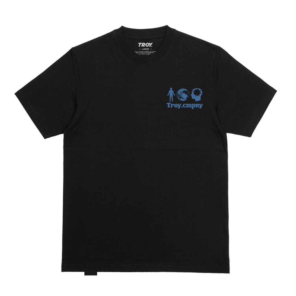TROY COMPANY Kaos Pria Lengan Pendek - Be Yourself Tshirt MTD 2423