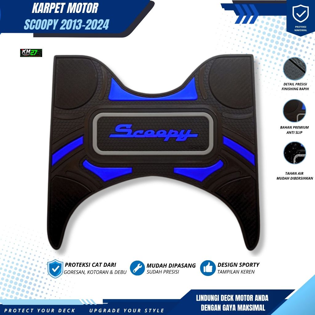 KARPET MOTOR  SCOOPY 2013 sd 2024 | Karpet Scoopy | Karpet Motor