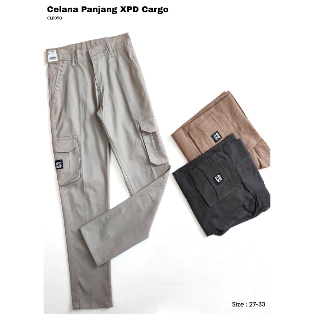 Celana Panjang Pria XPD Cargo Original
