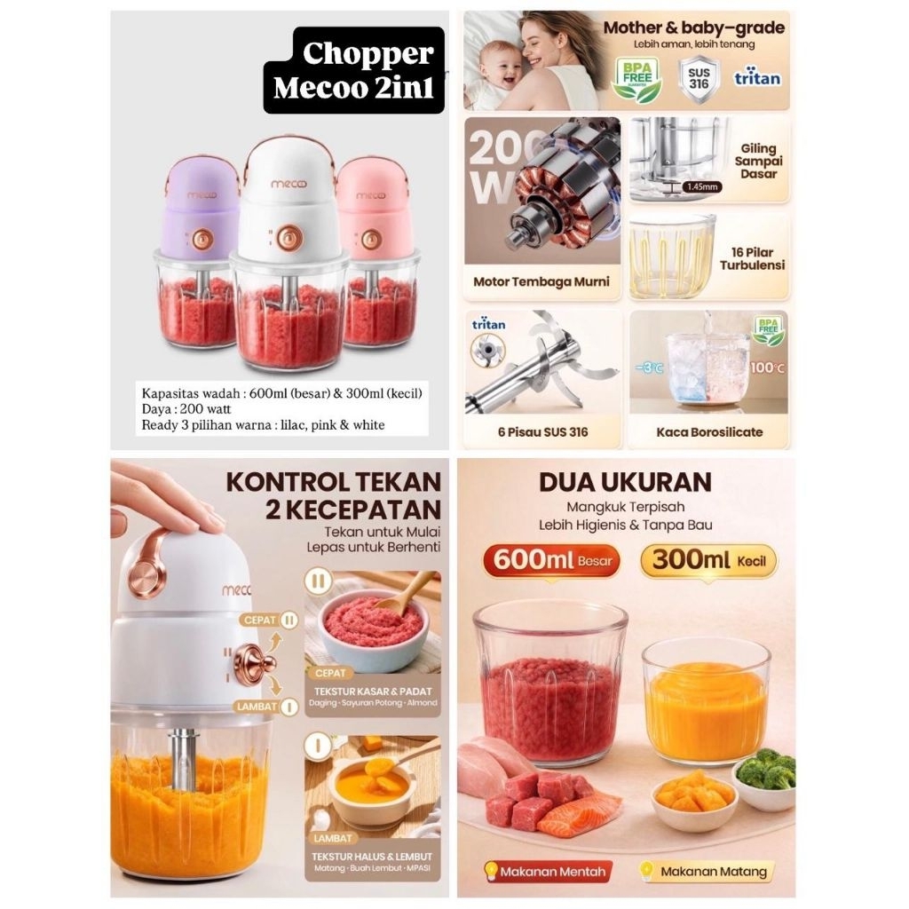 CHOPPER MECOO 2IN1