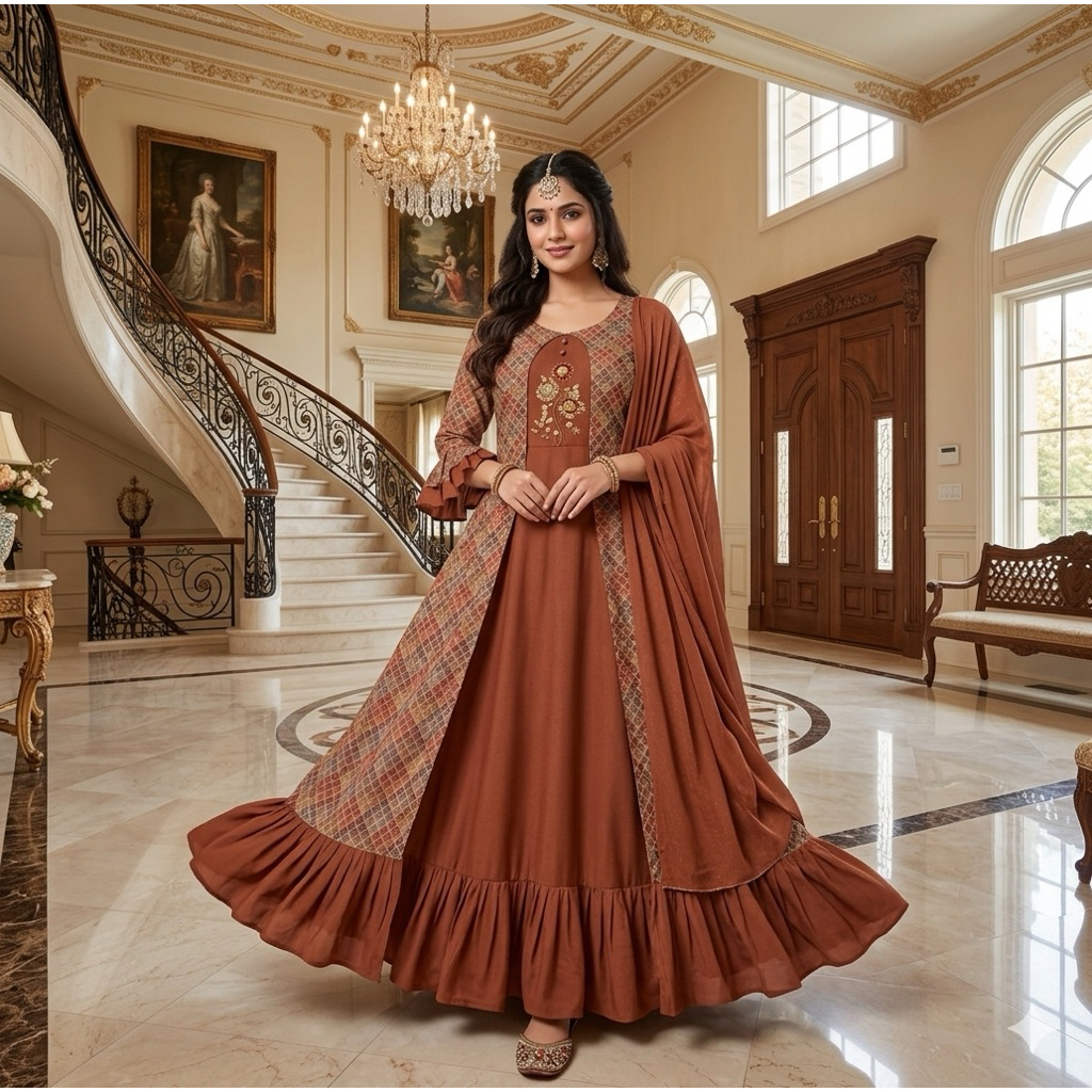 ready anarkali mastani cantik megar Ld 96