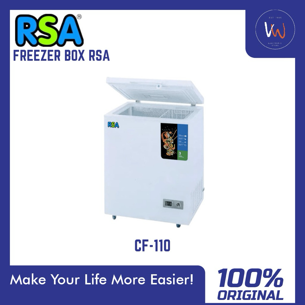 Freezer Box RSA CF-110 / Freezer Box Daging 100Lt / Freezer Box Frozen Food