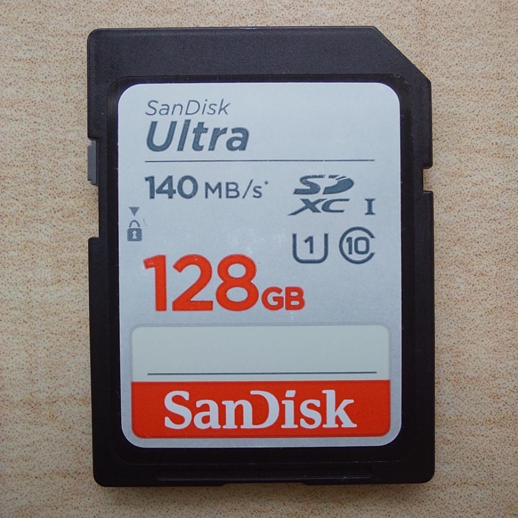 Kartu Memori SanDisk Ultra SDXC 140MB/s