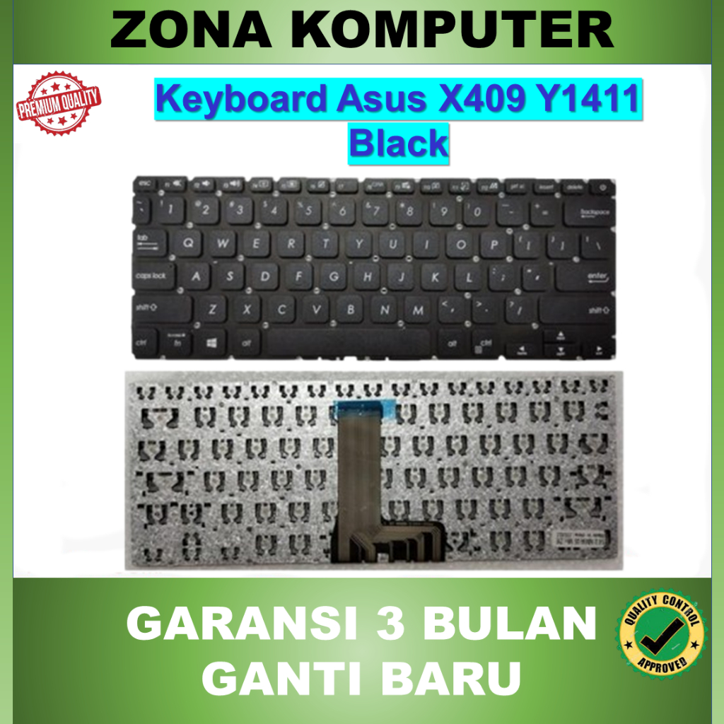 Keyboard Asus X409 A416 A416JP A416JAO A416EP A416EP Black