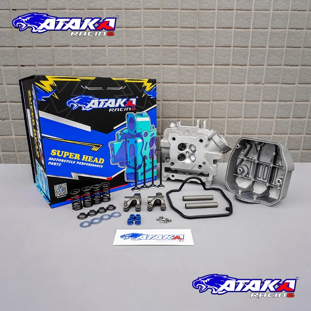 ATAKA RACING SUPER CYLINDER HEAD 4 KLEP MIO J JUPITER Z1