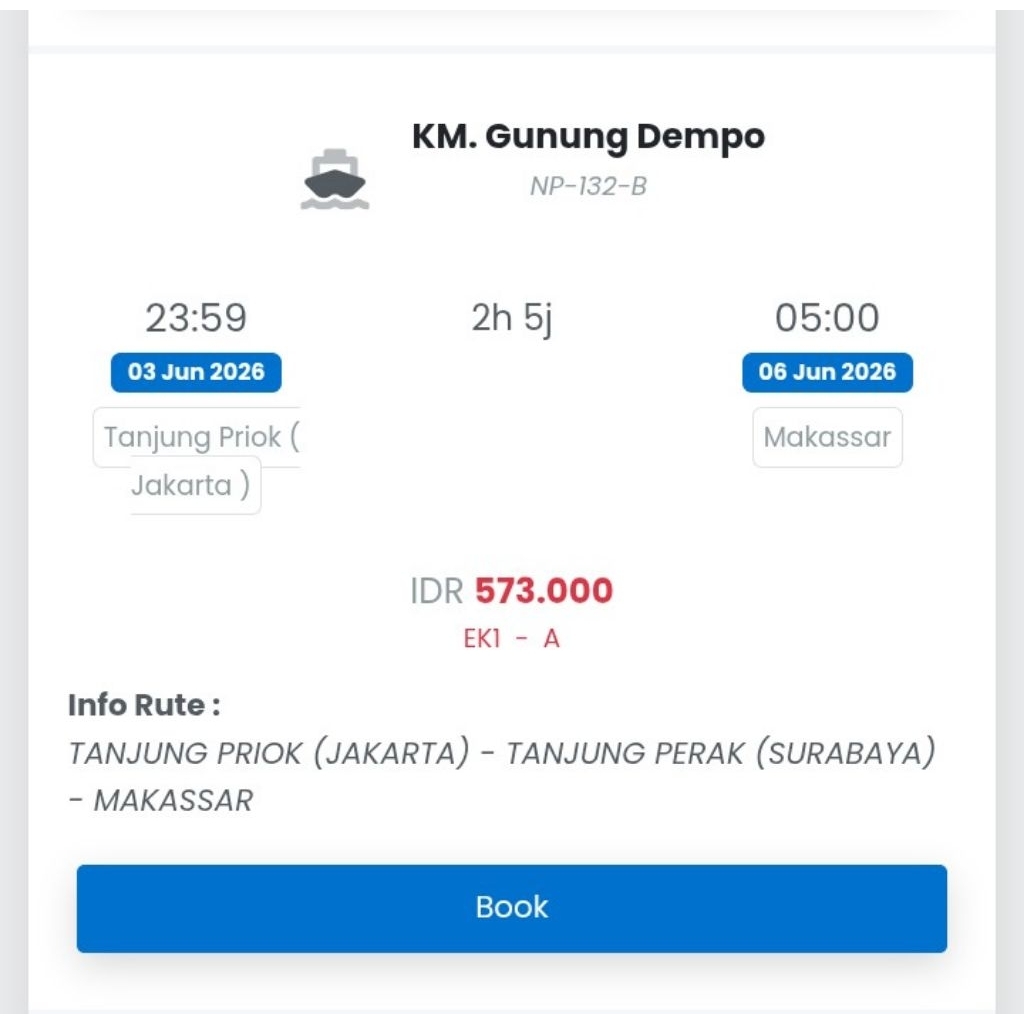 Tiket Kapal PELNI dan Tiket Pesawat - Booking Resmi dan Terpercaya Semua Rute