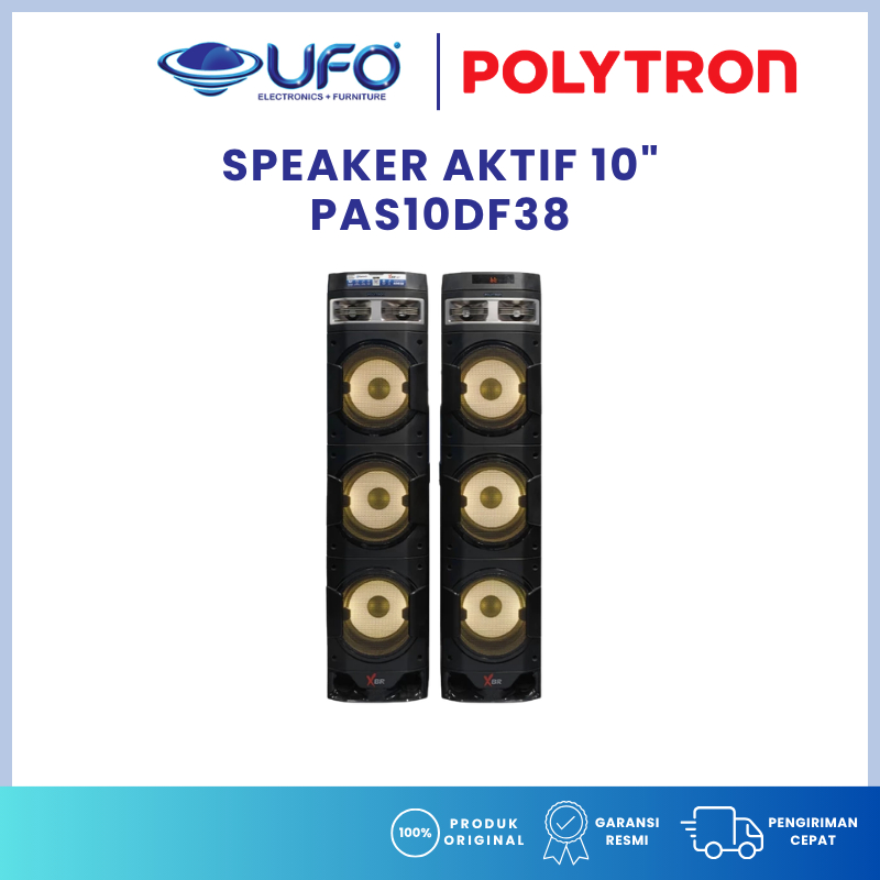 Polytron Speaker Aktif 10 Inch PAS10DF38