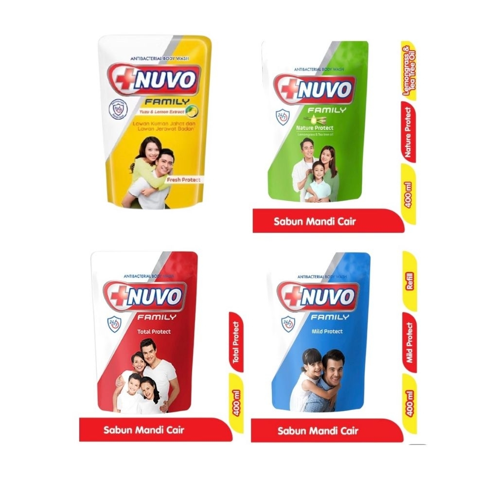 Sabun Cair Nuvo 450ml