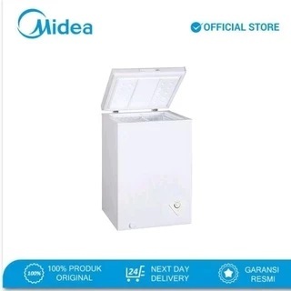 MIDEA - CHEST FREEZER KAPASITAS 100 LITER HS129C | FREEZER BOX MIDEA KAPASITAS 100 LITER HS129C