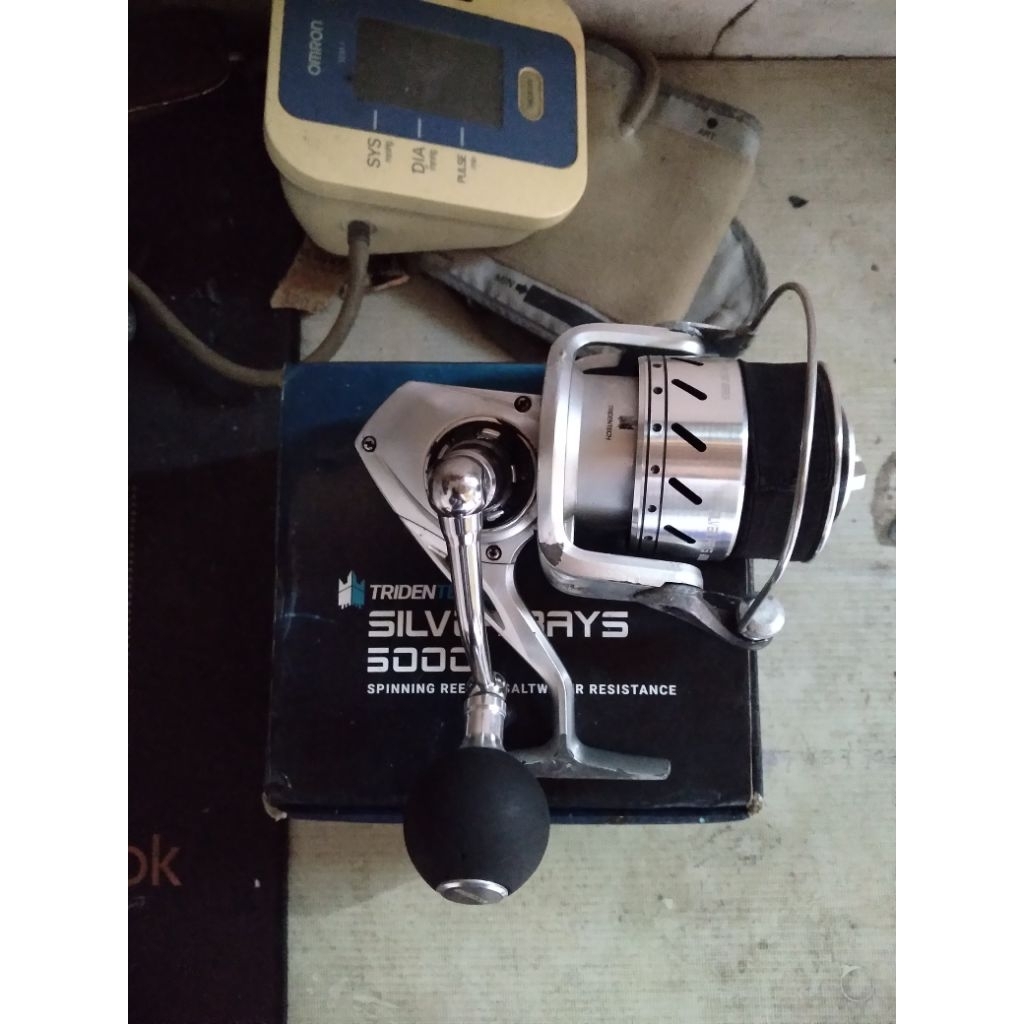 reel pancing tridentech silver rays 5000