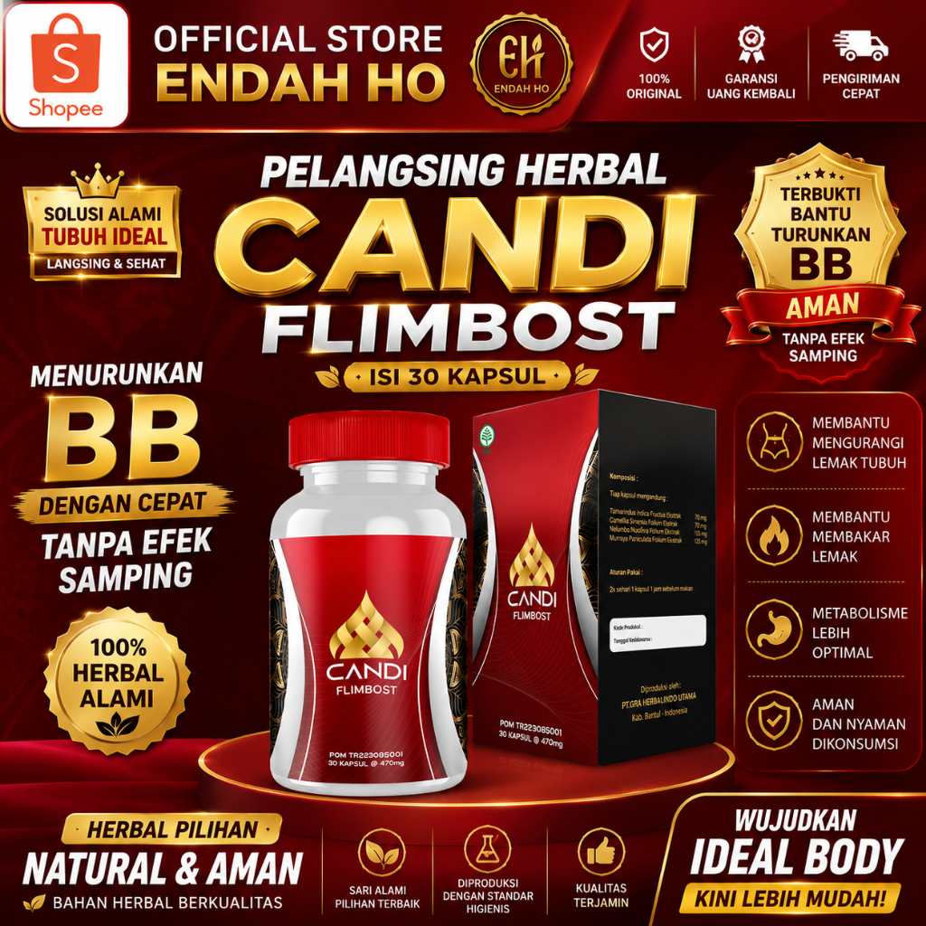PELANGSING BADAN AMPUH CANDI Flimbost 30 Alat pelangsing