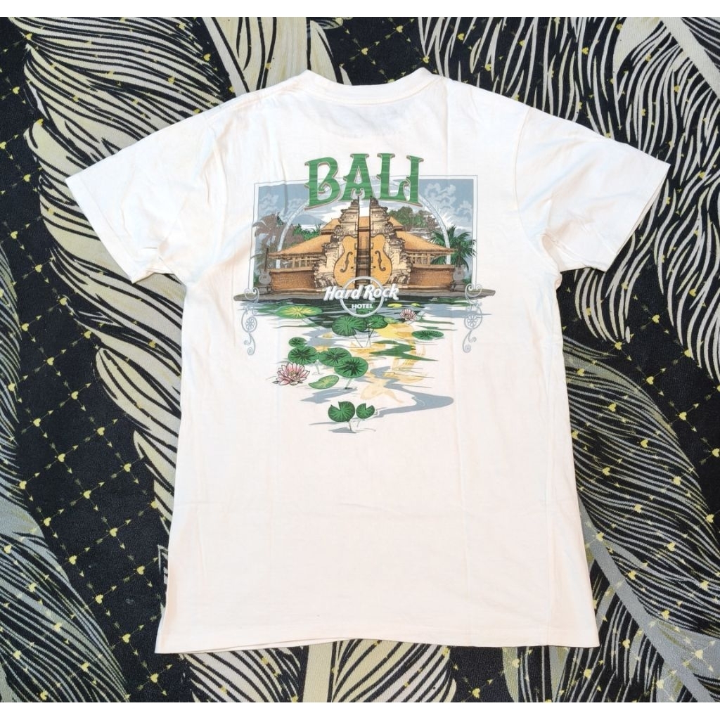 Kaos Katun Hard Rock Hotel Bali 2ND 100% katun kaos cowok keren