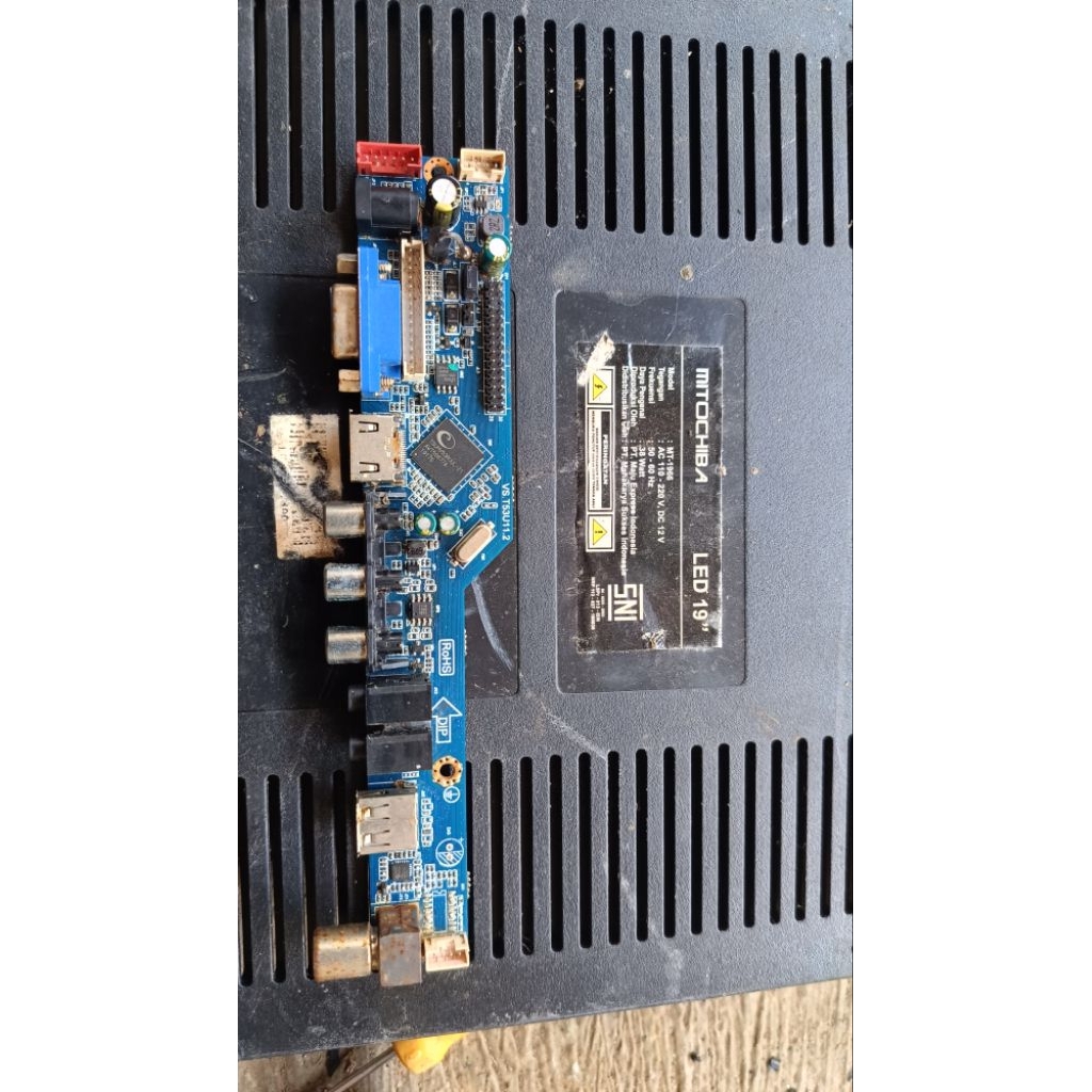 MAINBOARD TV MITOCHIBA BIRU MT-1966 MT1966