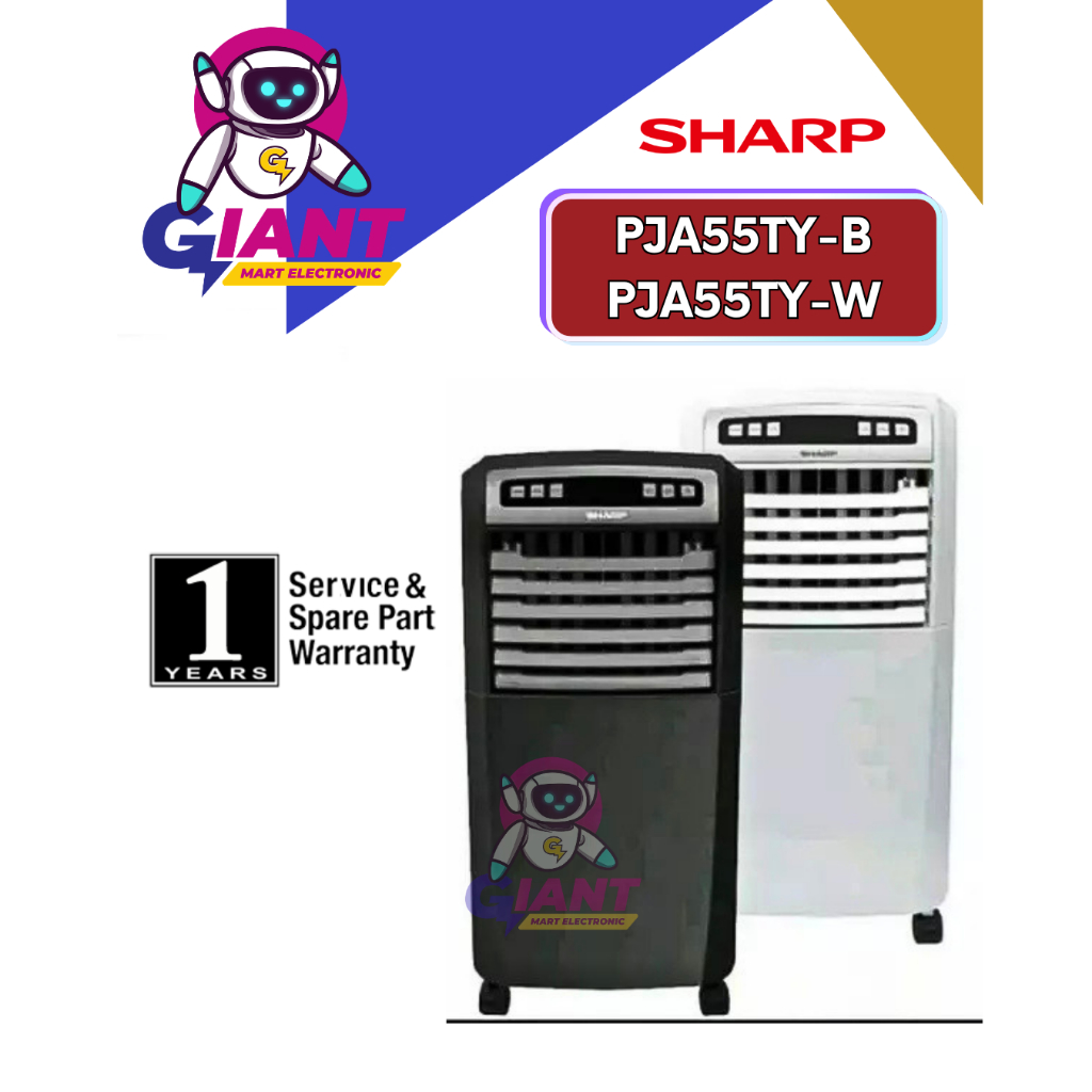 AIR COOLER PJA55TY-B/PJA55T-W / PJ-A55TY-B/PJ-A55T-W 5 LITER