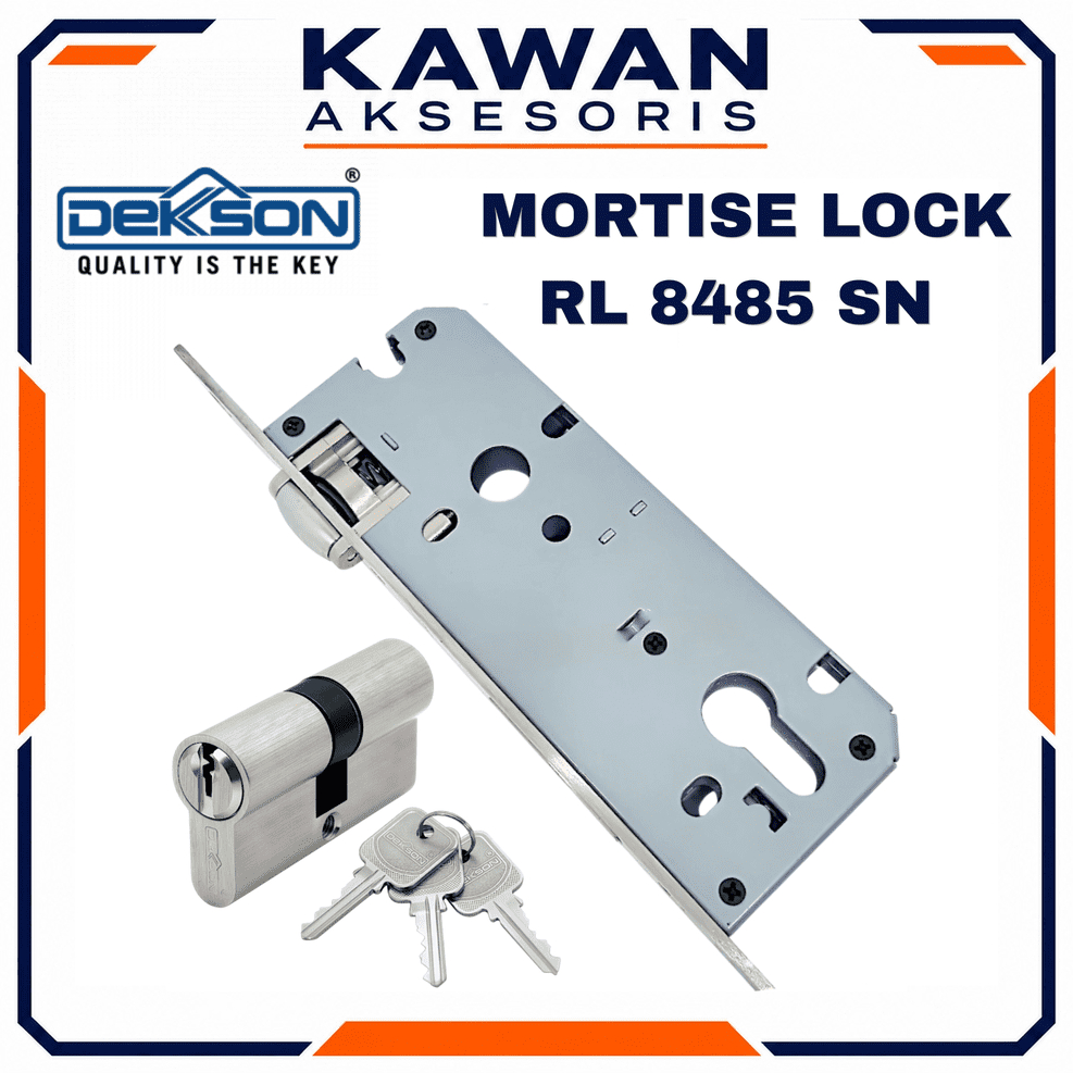 Mortise Lock 8485 RL Pelor SN Dekson