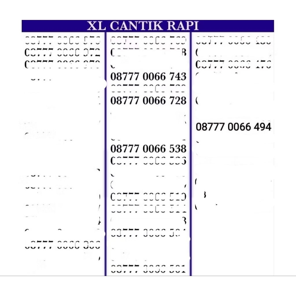 COD NOMER CANTIK XL MURAH KARTU PERDANA