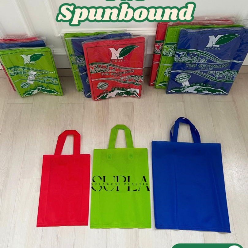Spunbound | tas kain | tas kain polos | tas belanja |