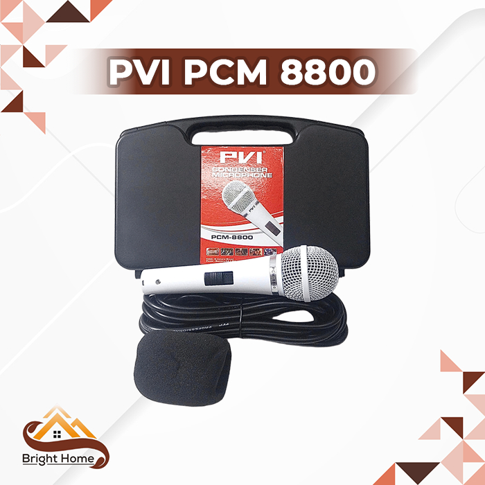 PVI PCM-8800 Mic Condenser Handheld Kabel