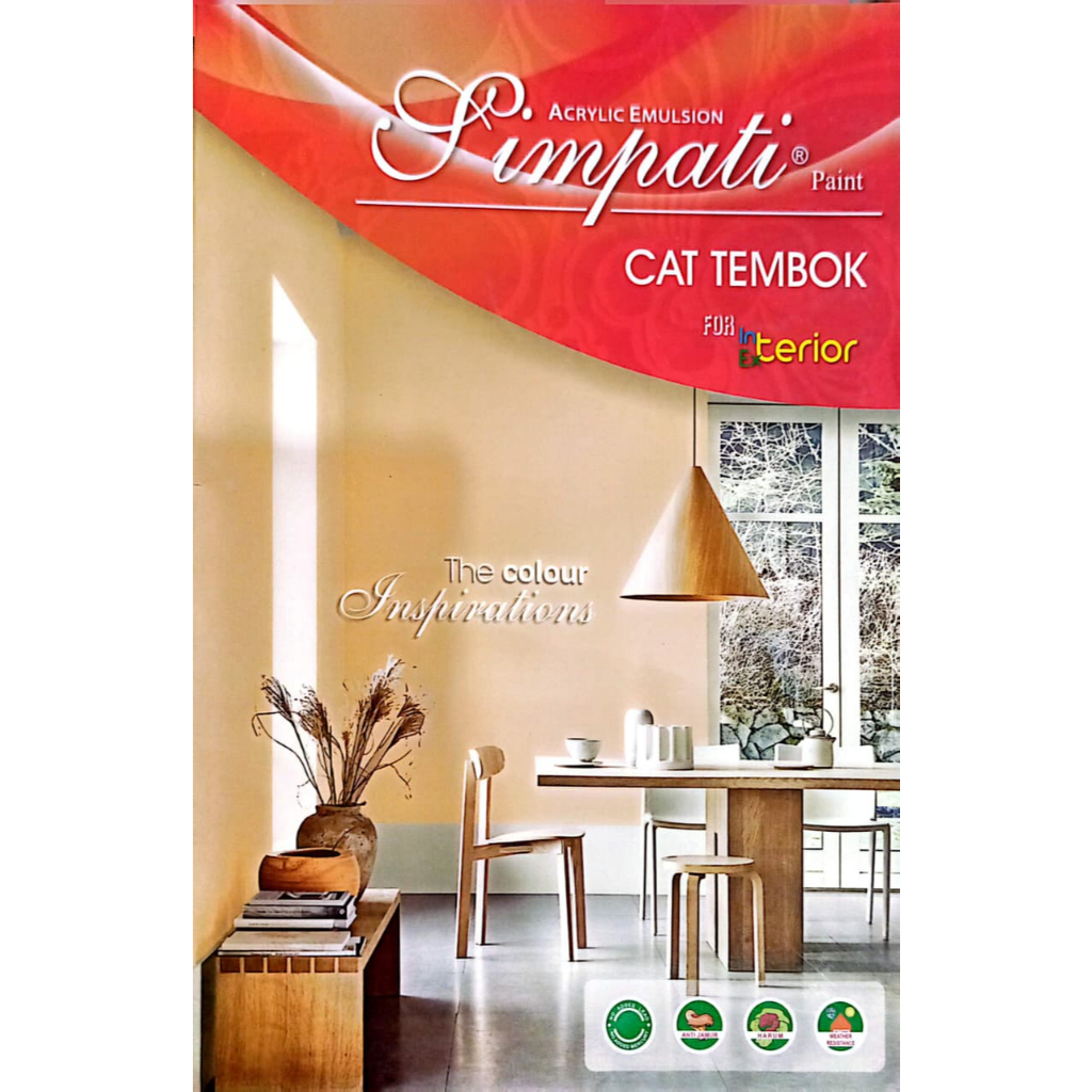 Cat Tembok Simpati Acrylic Emulsion 20 kg 1 pail