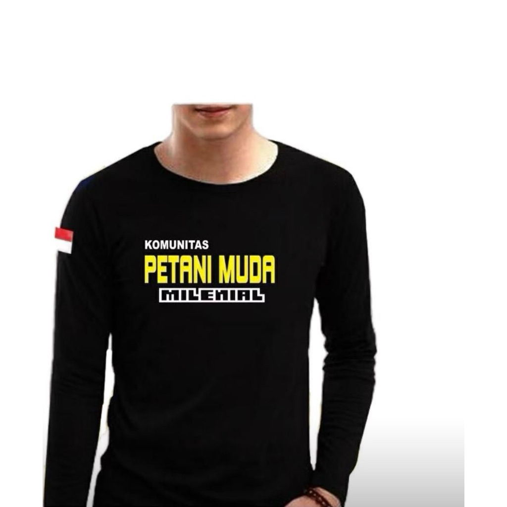 KAOS LENGAN PANJANG KOMUNITAS PETANI MUDA MILENIAL COD