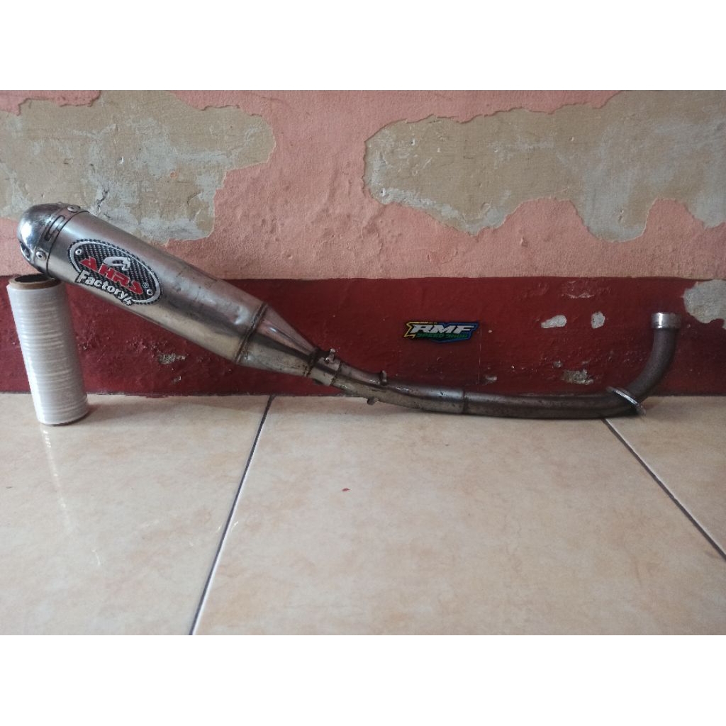 Knalpot AHRS factory4 UB Universal bekas
