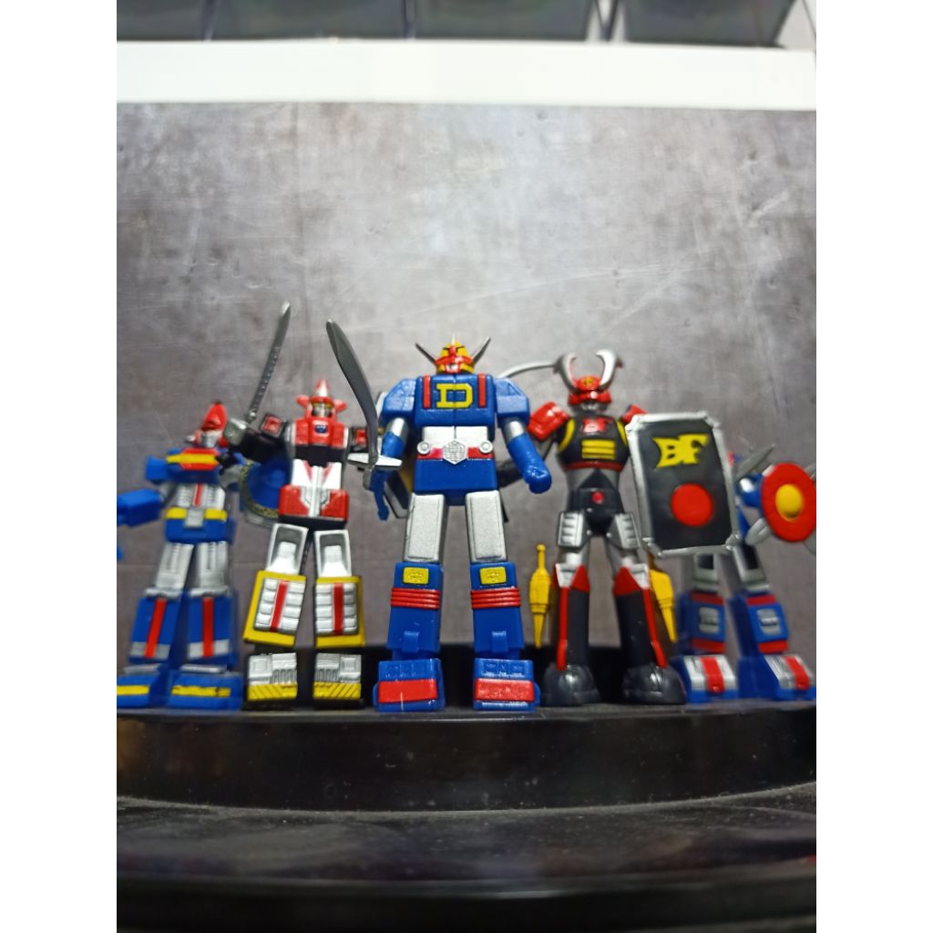 Figure Super Sentai Megazord Character Zord Power Rangers Set