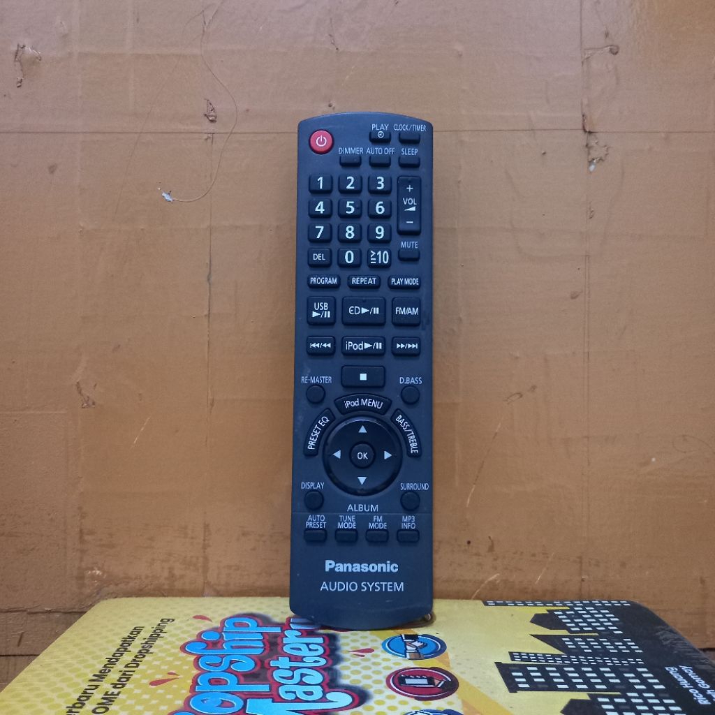REMOTE AUDIO SYSTEM PANASONIC ORIGINAL