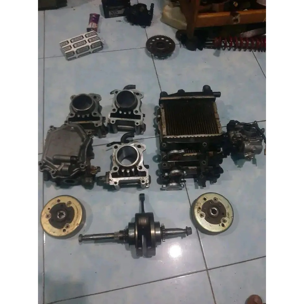 macam2 copotan/ bekas motor xeon