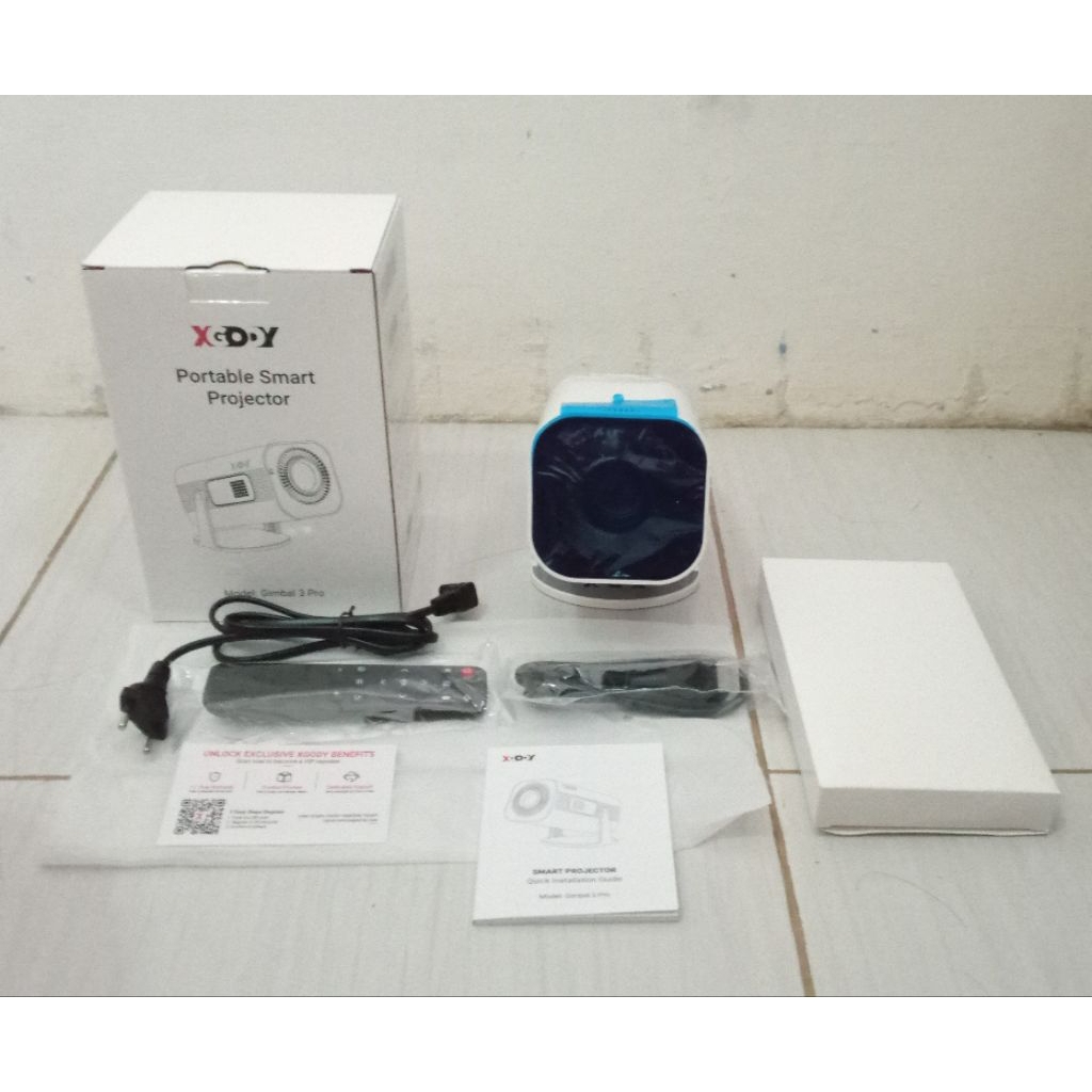 Xgody Gimbal 3 Pro Android Baru Terang Mulus Normal Fullset