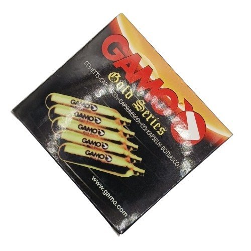 CO2 Gas GAMO Capsules 12gr 5pcs USA Gold Series