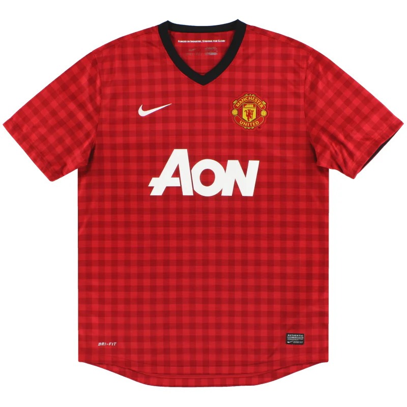 ORIGINAL Jersey MU 2012/2013 Home Shirt Size L Good Condition