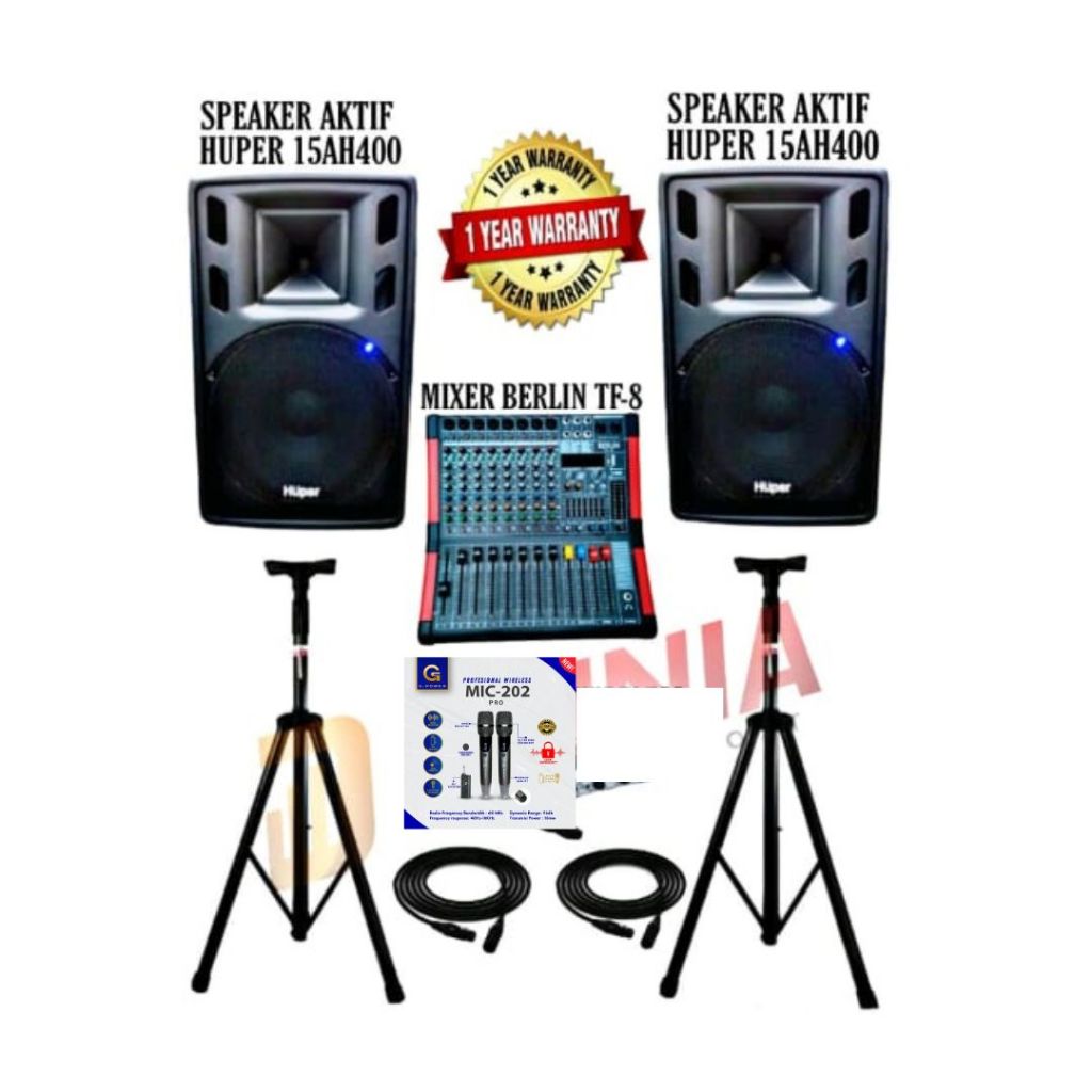 Paket SoundSystem Huper / Paket Meeting / Outdoor / Indoor XI