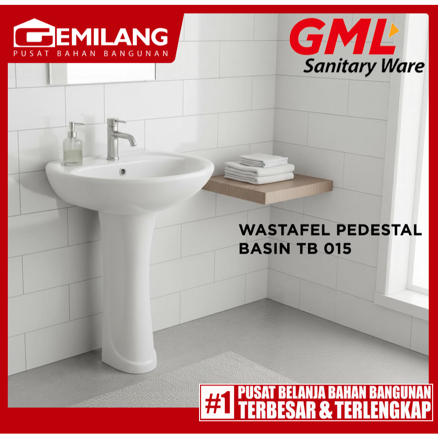 GML WASTAFEL PEDESTAL BASIN TB 015