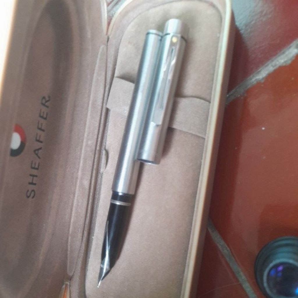 fountain pen sheaffer targa..note ini sudah dipesan