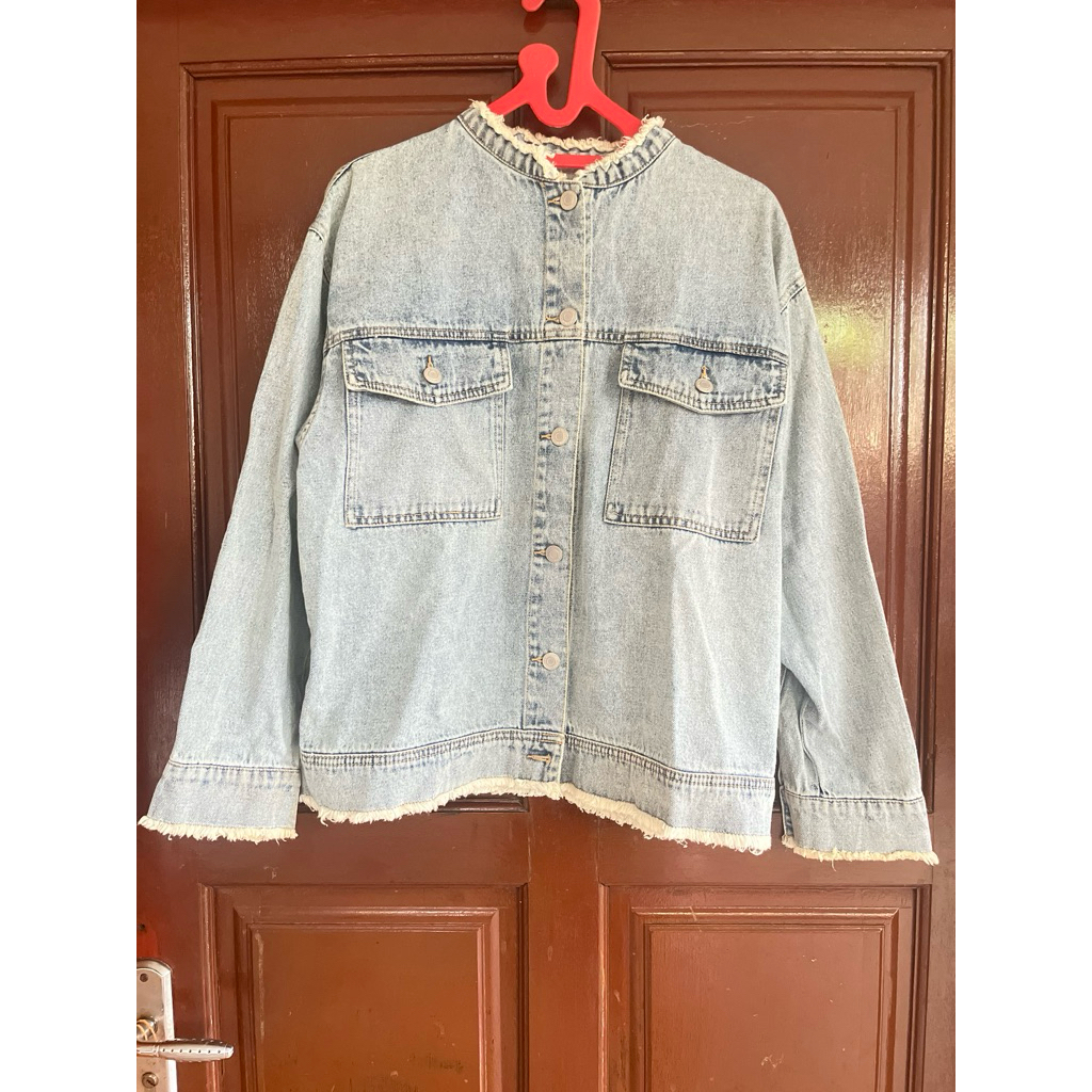 jak et soft denim levis oversize rare kerah oneck motif rawis brand doudou