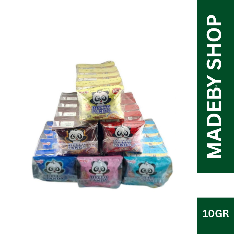 Hello Panda Renceng 10 Gram (1 Pack Isi 1 Pcs) Snack Makanan Ringan Jajanan Cemilan Camilan Pedas As