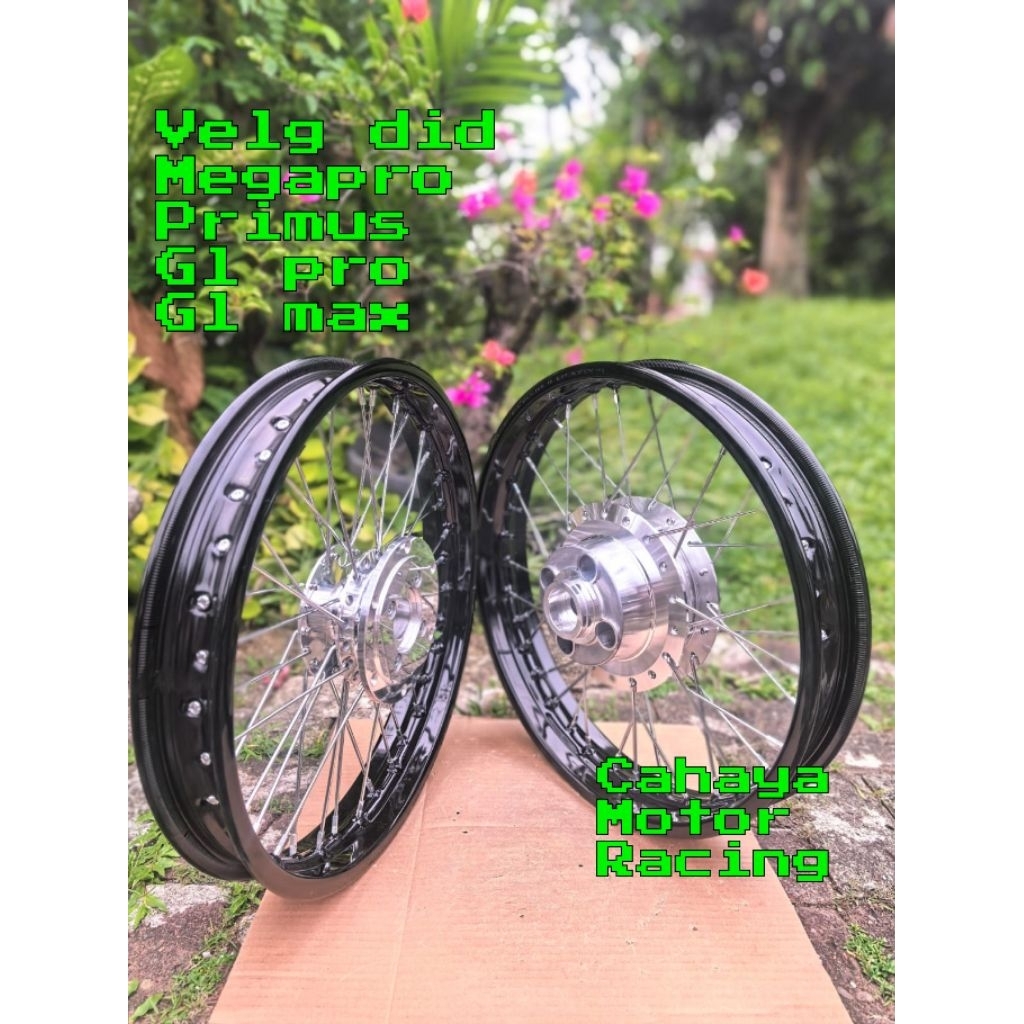 sepaket velg DiD Megapro Primus -Gl pro-Gl Max