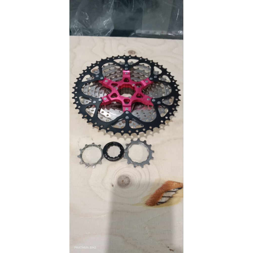 sprocket shunshine 11speed 11-50T baru