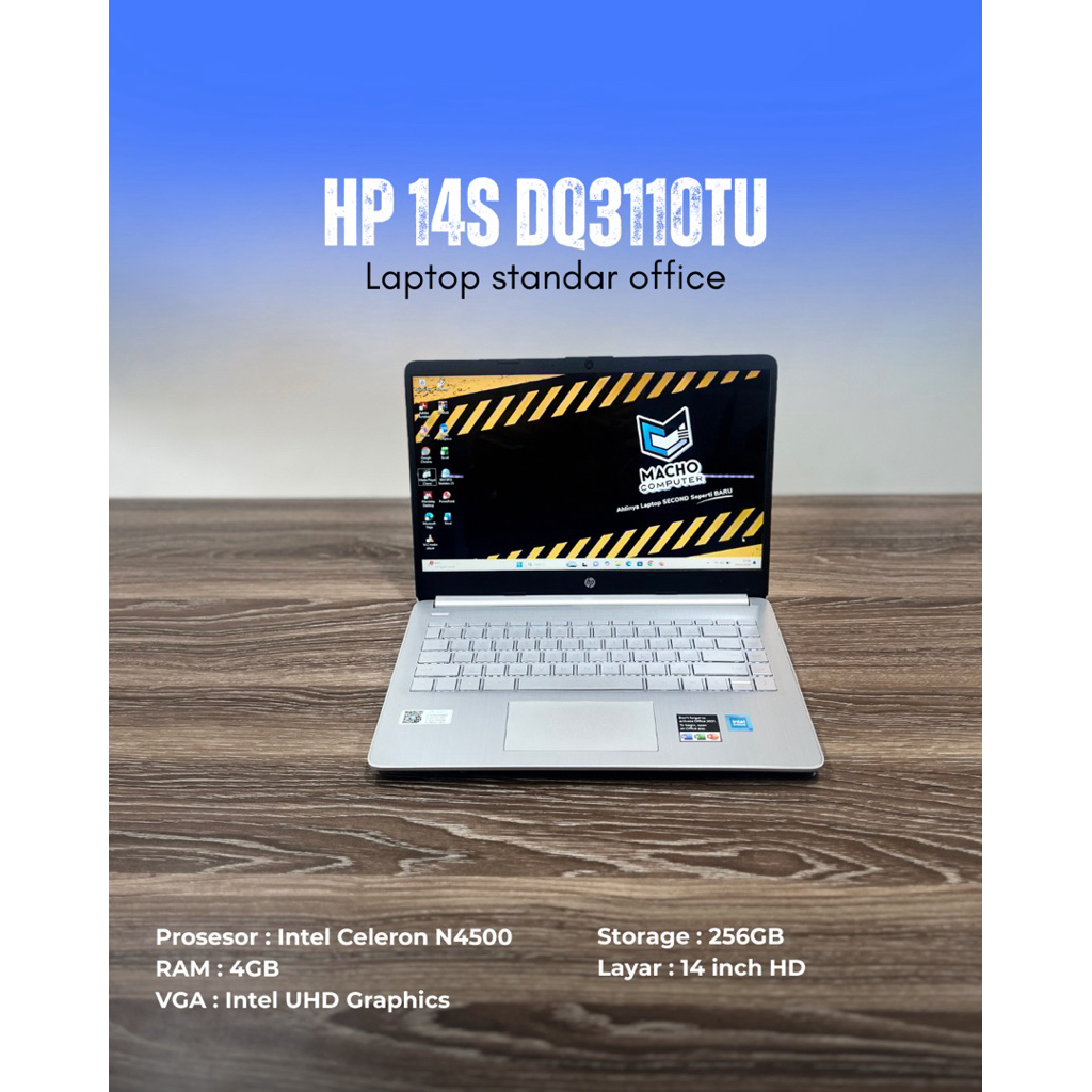 HP 14s dq3110TU Intel Celeron N4500
