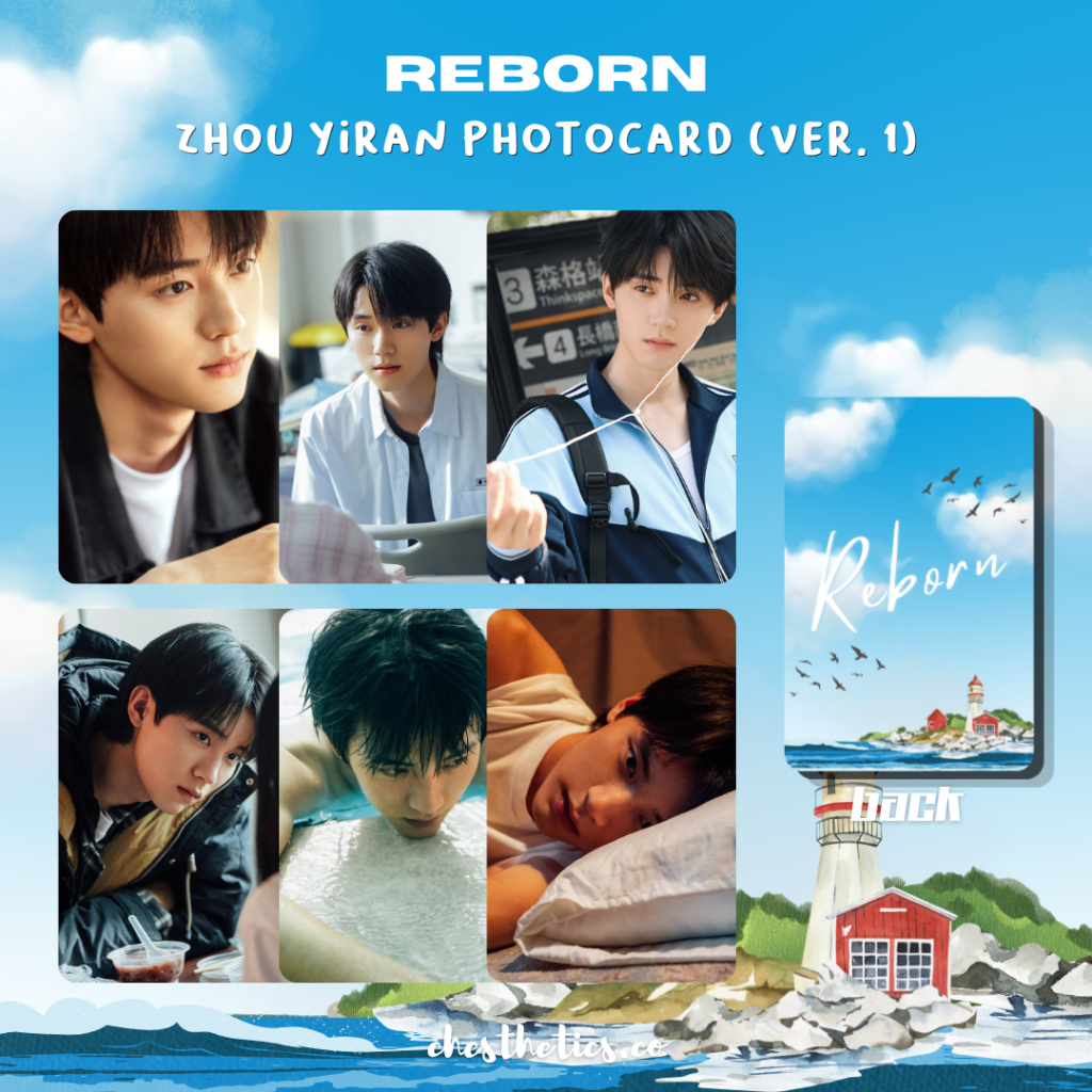 Reborn CDrama China Chinese Drama Photocard Zhou Yiran Zhang Jingyi
