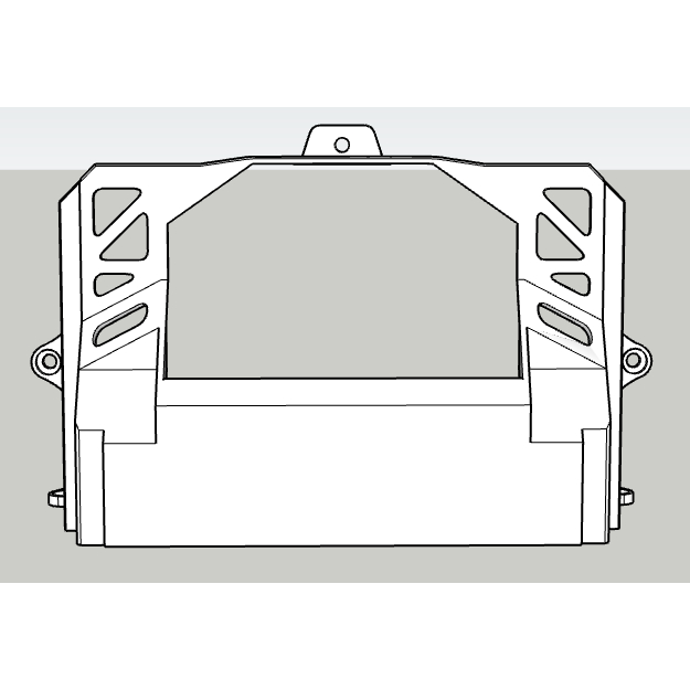 Cover ECU UMA M9 Lebar