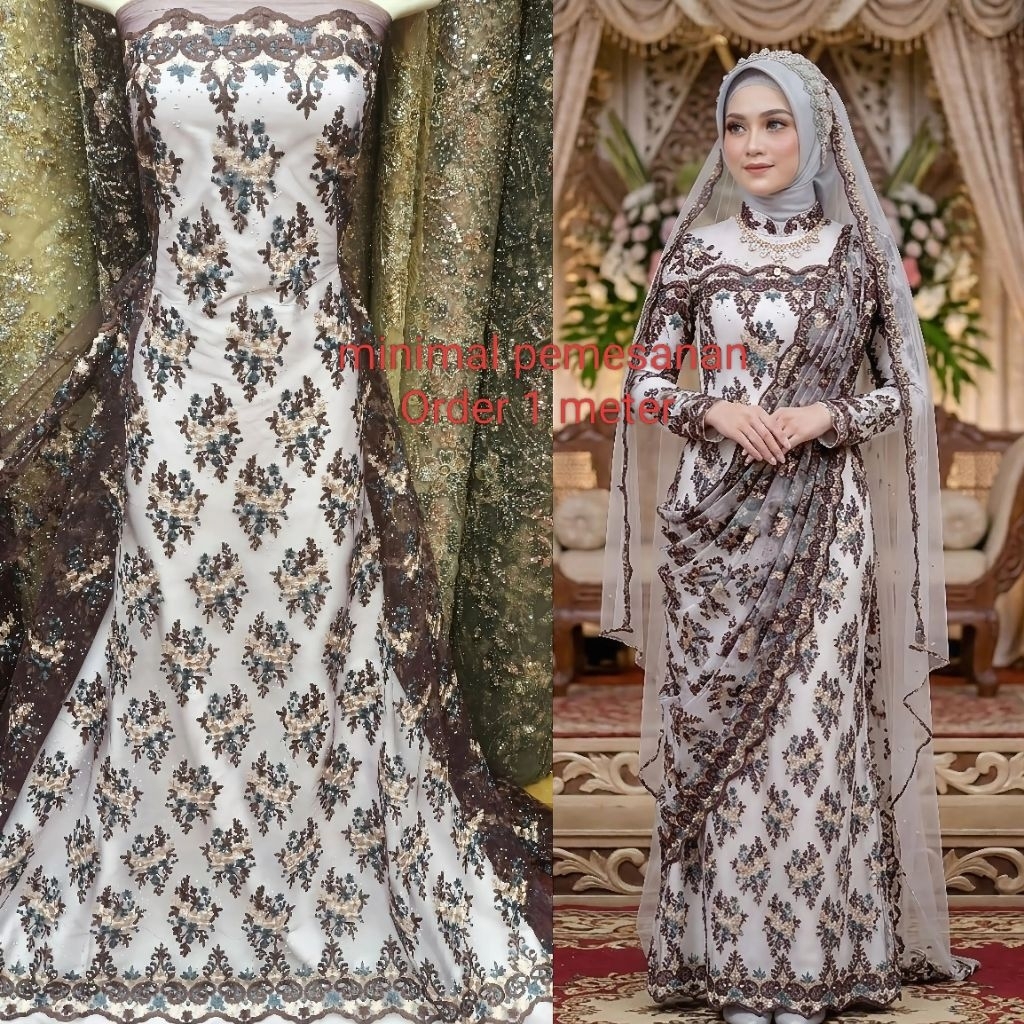 kain tile Payet two tone premium import/kain tile Payet two tone terbaru