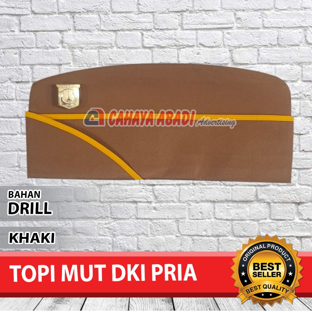 Topi Mutz PNS DKI Pria Mutz ASN DKI Pria