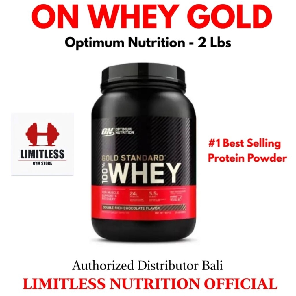 ON Optimum Nutrition Whey Gold Standard 2 Lbs - Whey Protein Isolate Import BPOM