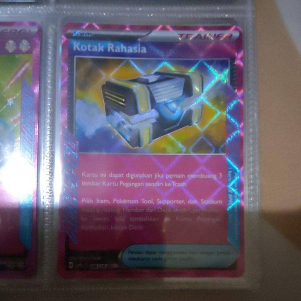 Kartu Pokemon Kotak Rahasia