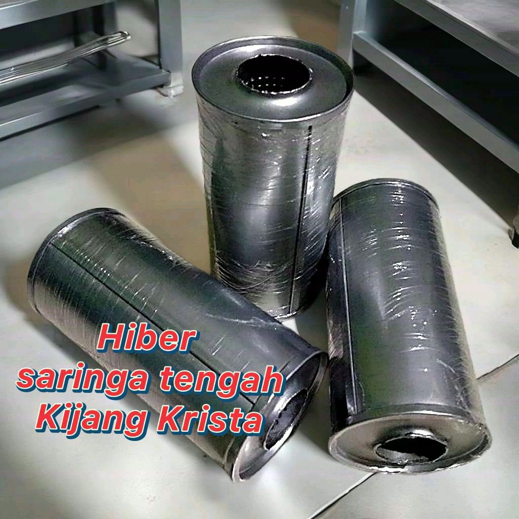 Tabung tengah setandar Hiber kijang kristaKnalpot Racing Ujung Knalpot MobilUjung Pipa Knalpot Mobil