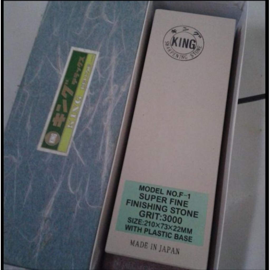 Batu Asah King Grit 3000 Sharpening Stone Halus King Original - Grit3000