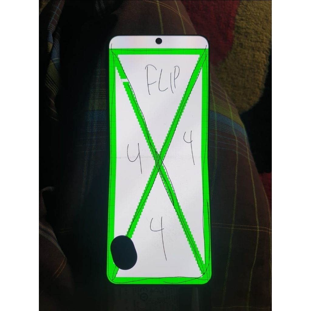 lcd samsung z flip 4 minus noda aod