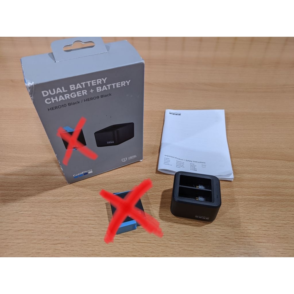 charger original GoPro Hero 9/10/11/12 black second